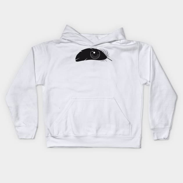 The Birds Kids Hoodie by imlying